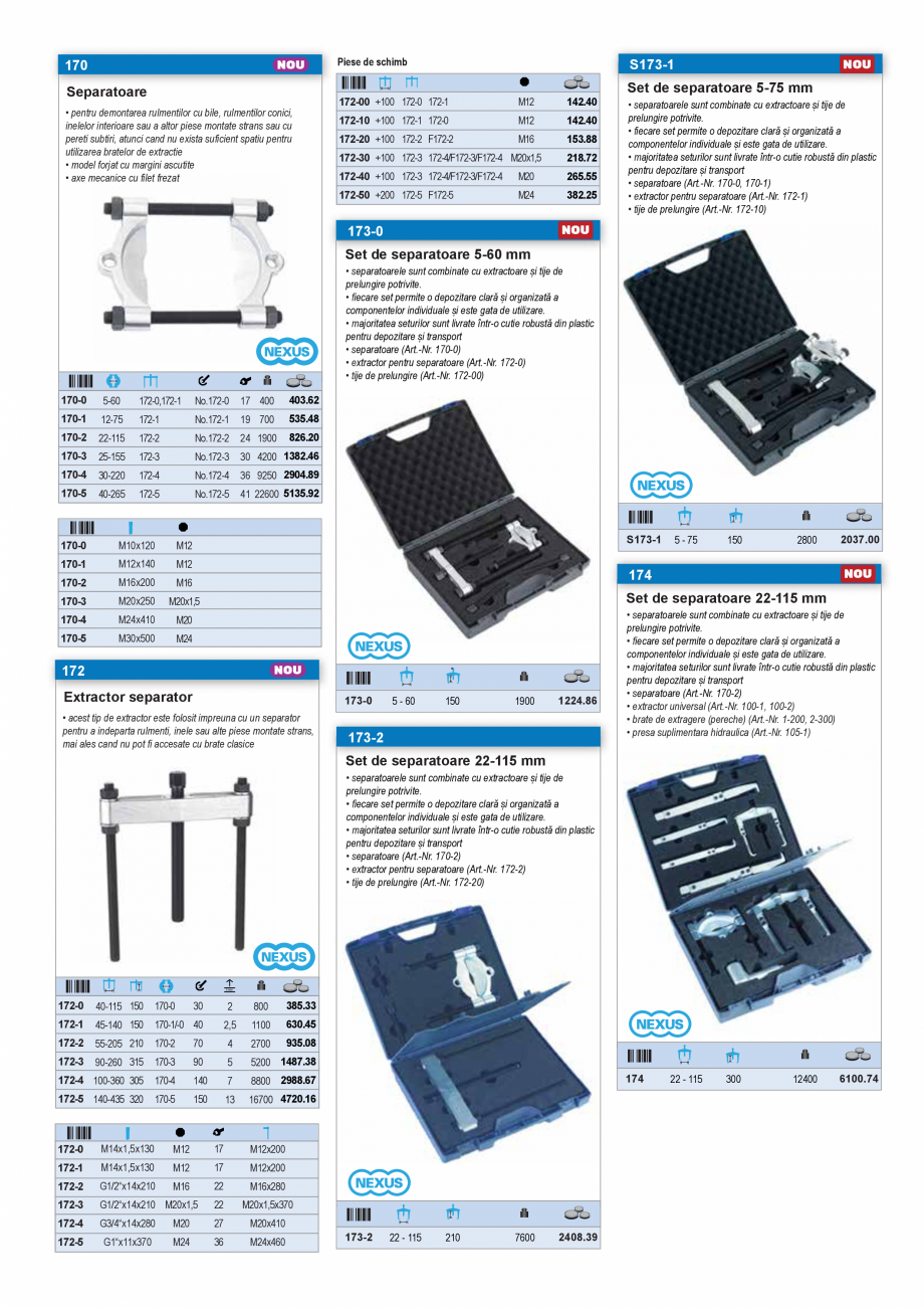 Pagina 18-CATALOG INDUSTRIAL UNIOR-TEPID 2025-2026 - AUTOMOTIVE web  Catalog, brosura Romana iere in mm pentru...
