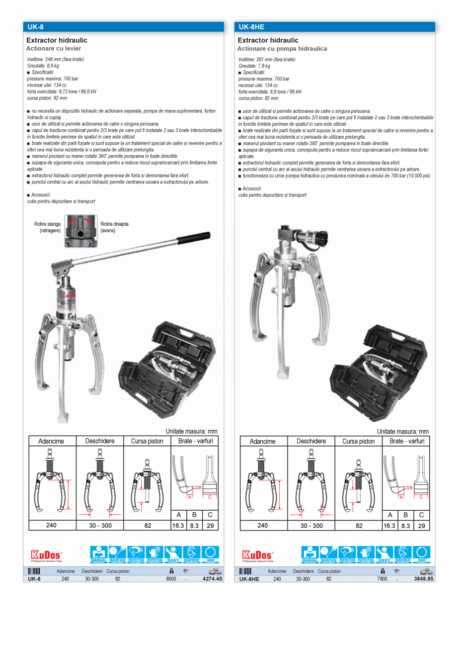 Pagina 23 - CATALOG INDUSTRIAL UNIOR-TEPID 2025-2026 - AUTOMOTIVE web  Catalog, brosura Romana sal...