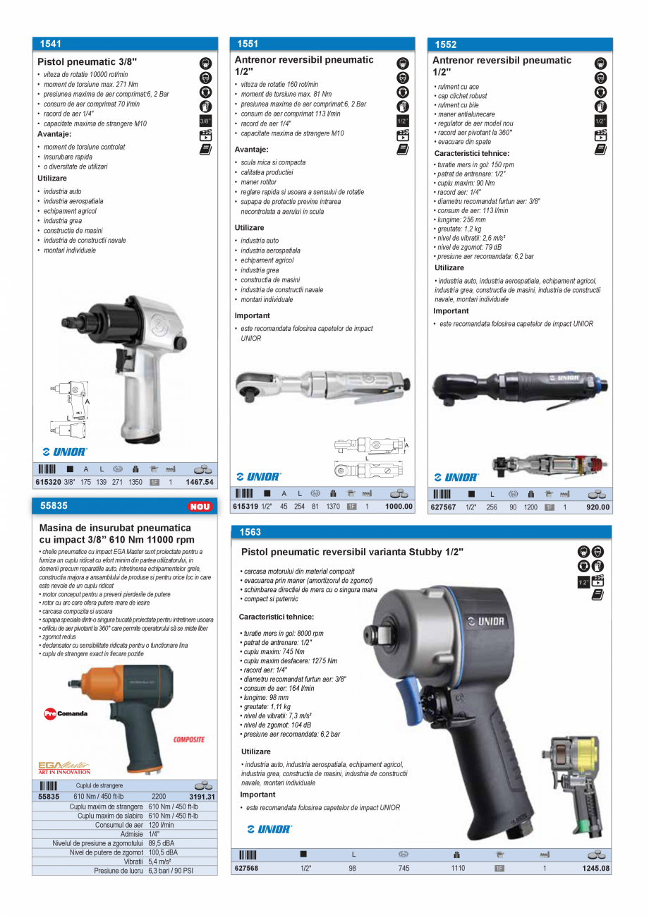 Pagina 48-CATALOG INDUSTRIAL UNIOR-TEPID 2025-2026 - AUTOMOTIVE web  Catalog, brosura Romana 0 17 1400 1433.25...