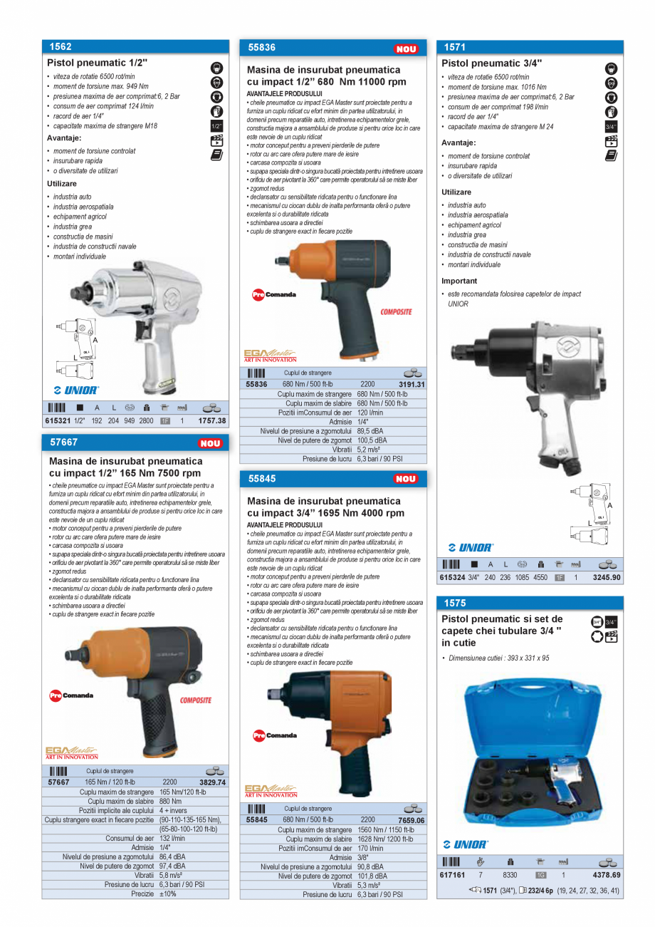 Pagina 50-CATALOG INDUSTRIAL UNIOR-TEPID 2025-2026 - AUTOMOTIVE web  Catalog, brosura Romana ma
• picioare...