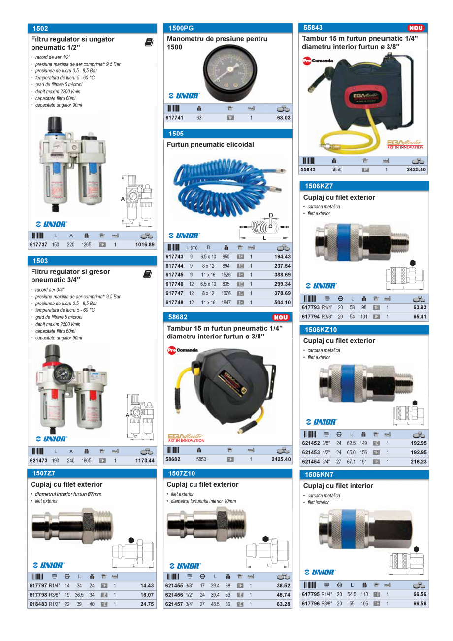 Pagina 59-CATALOG INDUSTRIAL UNIOR-TEPID 2025-2026 - AUTOMOTIVE web  Catalog, brosura Romana re si transport

...