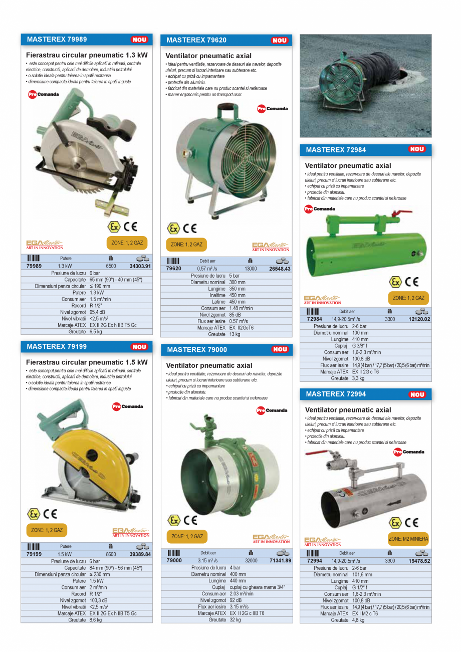 Pagina 8-CATALOG INDUSTRIAL UNIOR-TEPID 2025-2026 - SCULE ANTI-EX PNEUMATICE SI HIDRAULICE web  Catalog,...