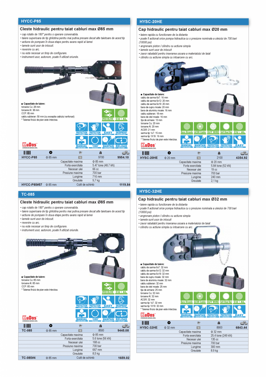 Pagina 6 - CATALOG INDUSTRIAL UNIOR-TEPID 2025-2026 - SCULE HIDRAULICE web  Catalog, brosura Romana ...