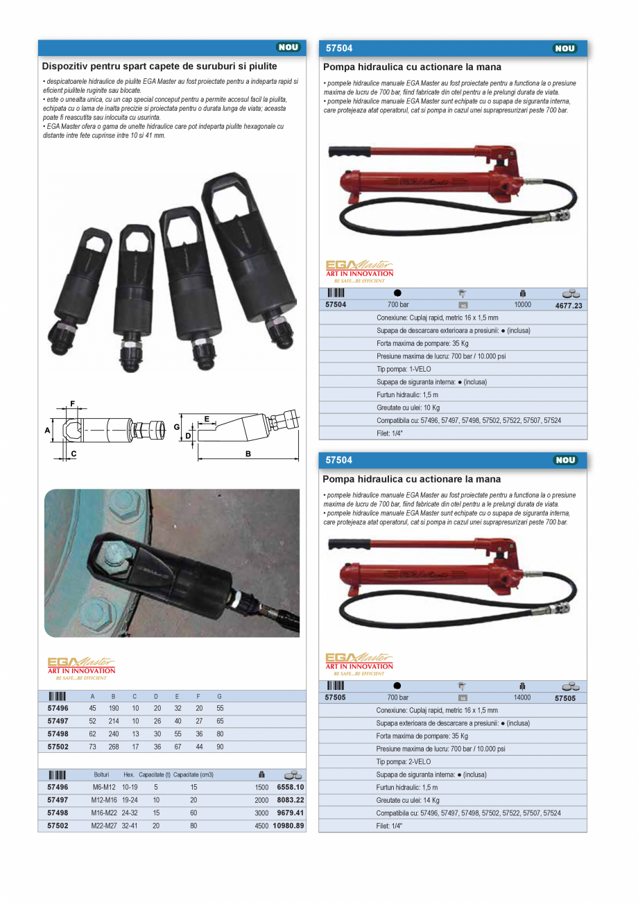Pagina 16-CATALOG INDUSTRIAL UNIOR-TEPID 2025-2026 - SCULE HIDRAULICE web  Catalog, brosura Romana 
...