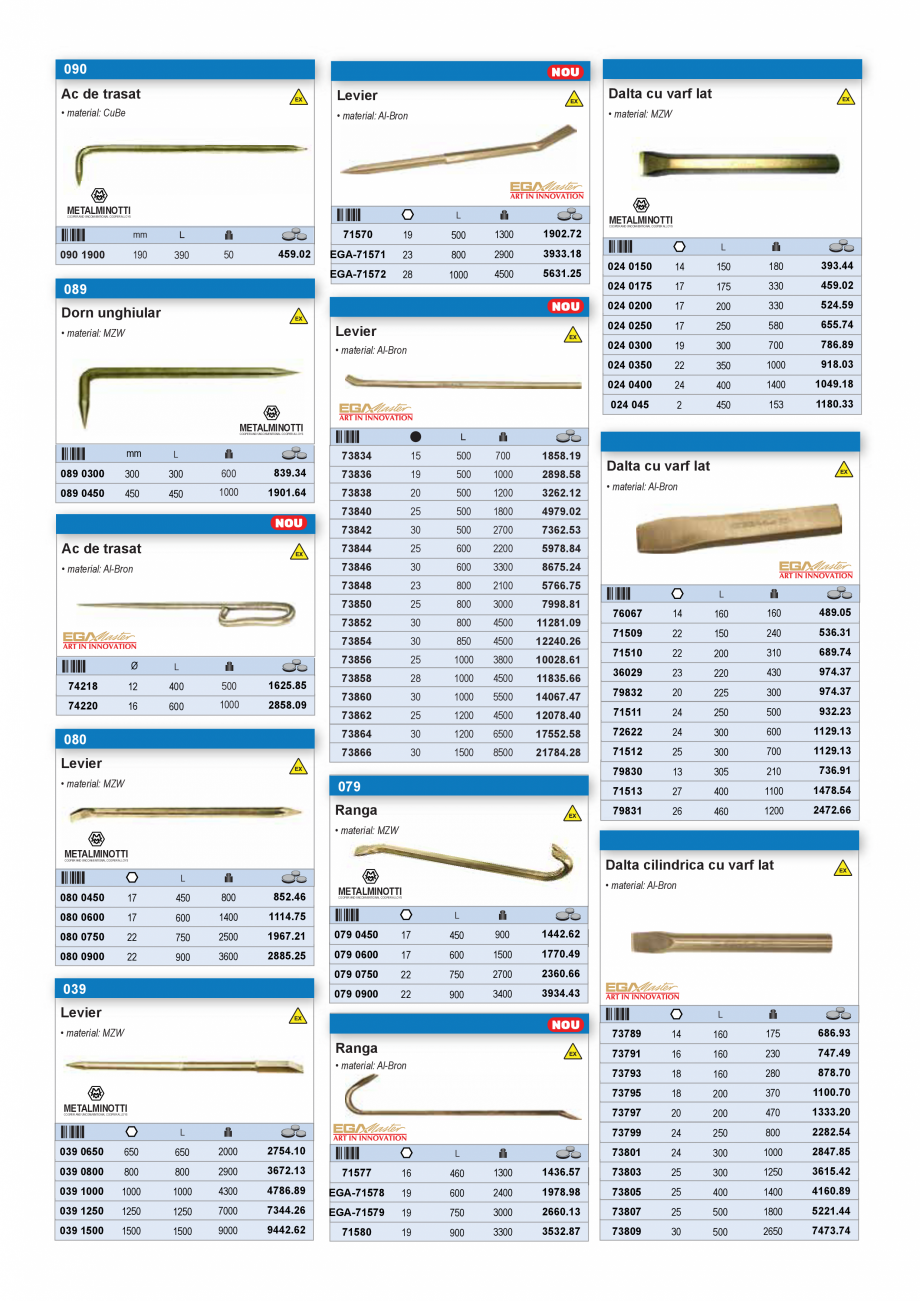 Pagina 39-CATALOG INDUSTRIAL UNIOR-TEPID 2025-2026 - SCULE ANTI-EX web  Catalog, brosura Romana -Bron

NOU
260...