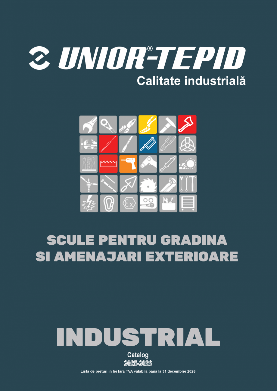 Pagina 1-CATALOG INDUSTRIAL UNIOR-TEPID 2025-2026 - SCULE PENTRU GRADINA SI AMENAJARI EXTERIOARE web  Catalog...