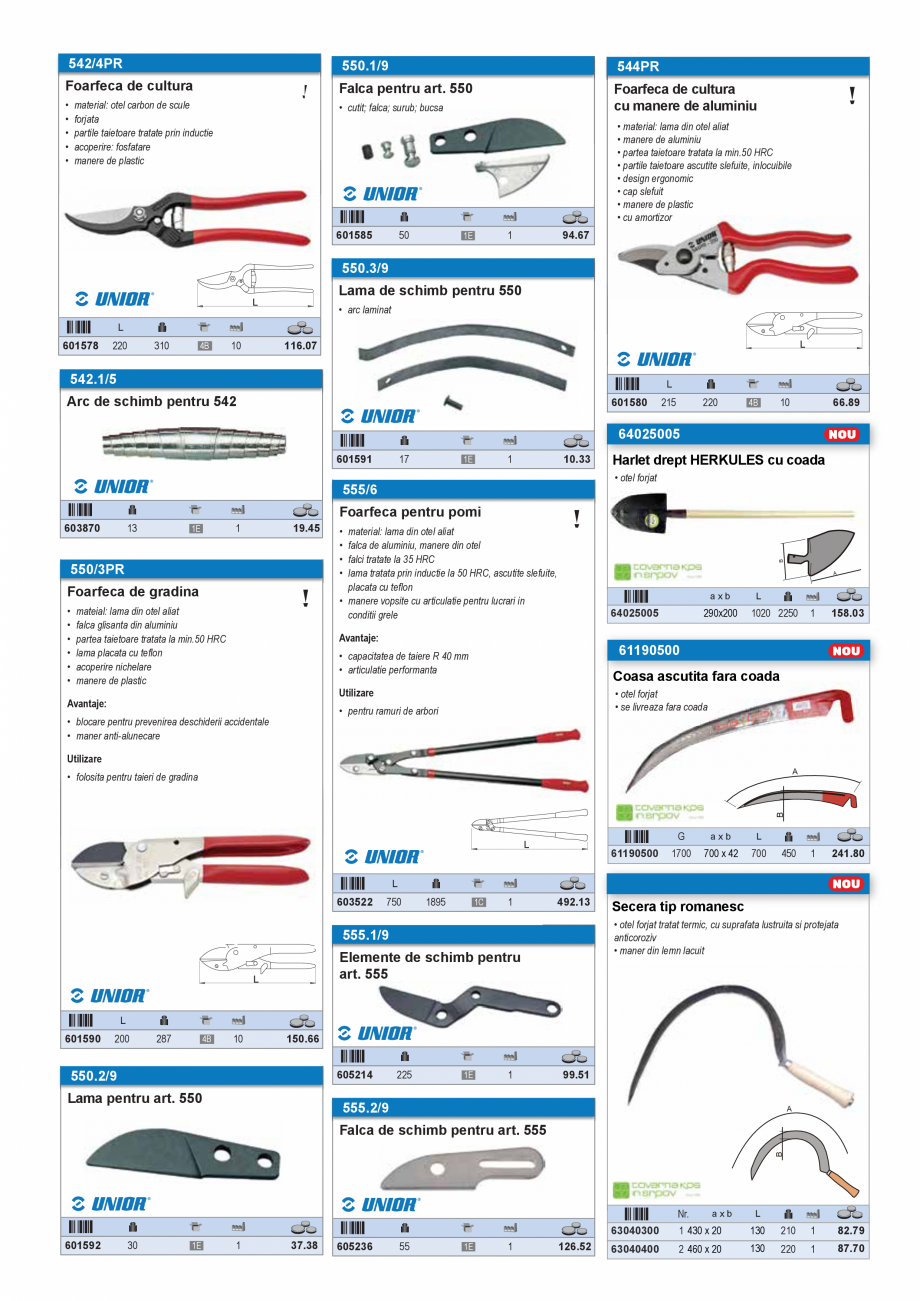 Pagina 2-CATALOG INDUSTRIAL UNIOR-TEPID 2025-2026 - SCULE PENTRU GRADINA SI AMENAJARI EXTERIOARE web  Catalog...