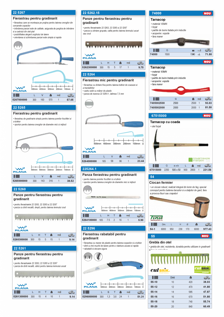 Pagina 6 - CATALOG INDUSTRIAL UNIOR-TEPID 2025-2026 - SCULE PENTRU GRADINA SI AMENAJARI EXTERIOARE...