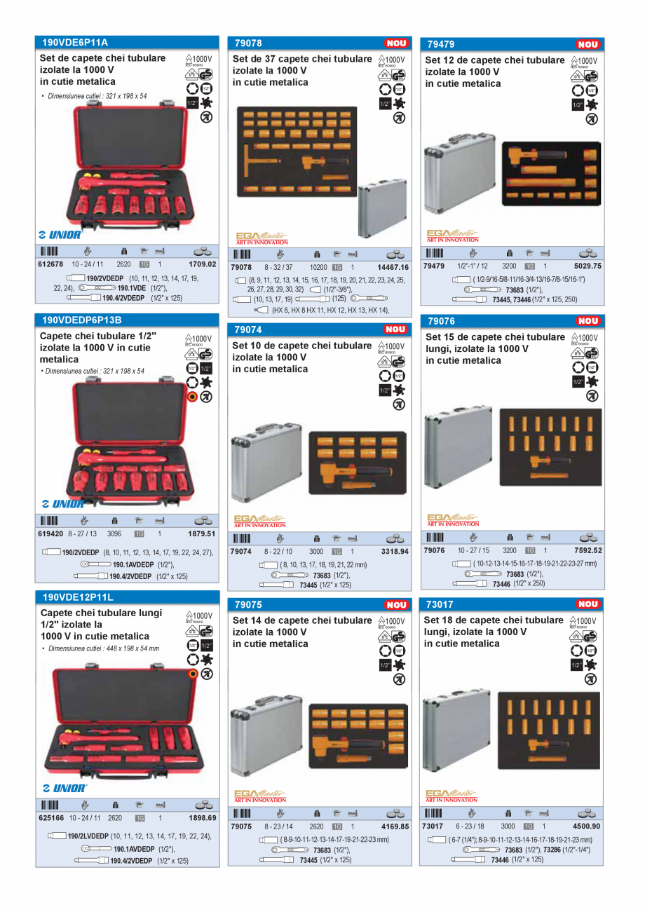 Pagina 14 - CATALOG INDUSTRIAL UNIOR-TEPID 2025-2026 - SCULE IZOLATE LA 1000 V web  Catalog, brosura...