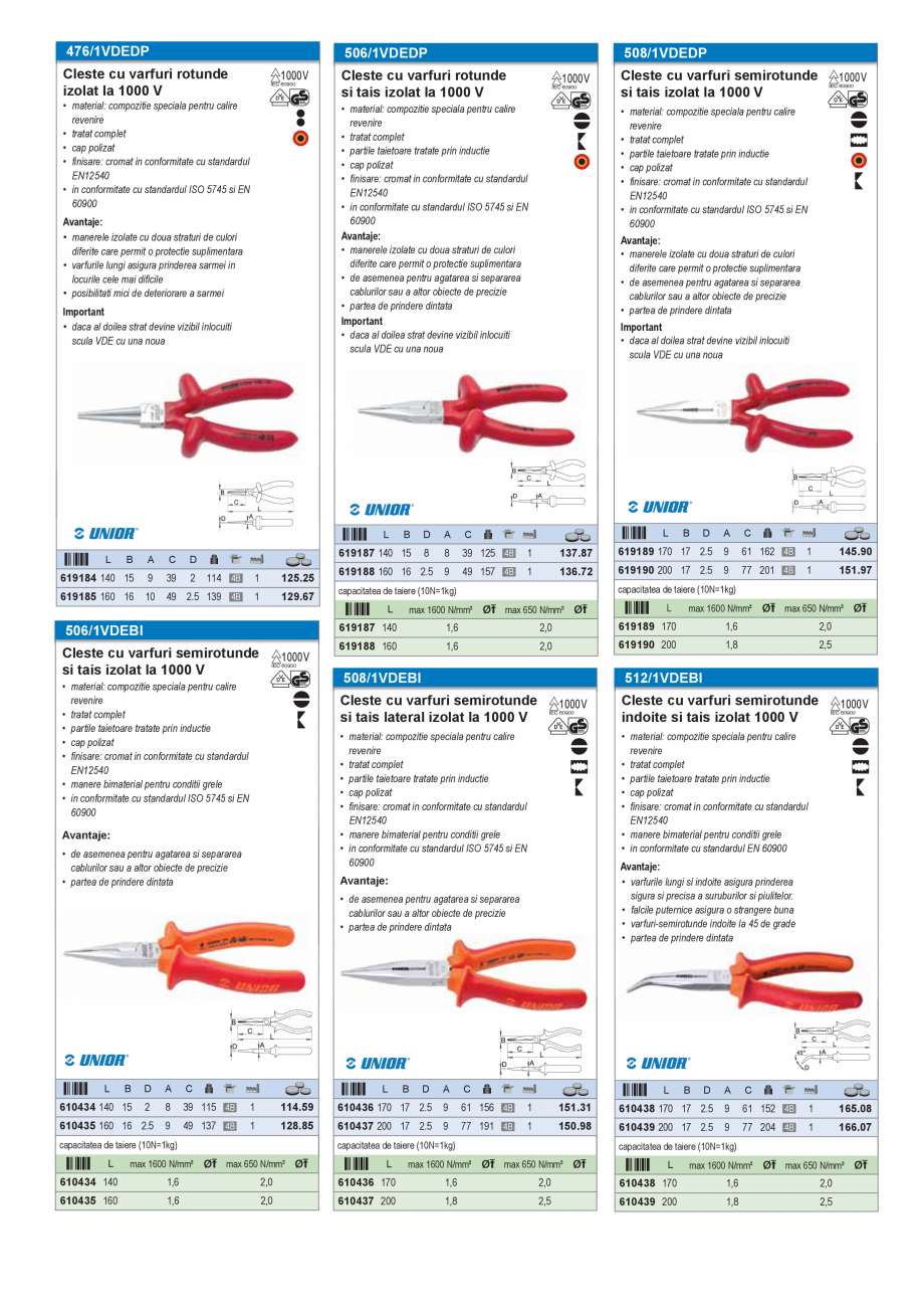 Pagina 23-CATALOG INDUSTRIAL UNIOR-TEPID 2025-2026 - SCULE IZOLATE LA 1000 V web  Catalog, brosura Romana 9
...