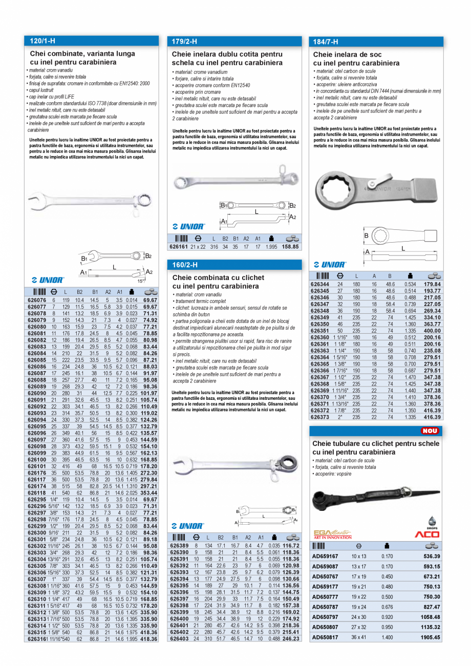 Pagina 8 - CATALOG INDUSTRIAL UNIOR-TEPID 2025-2026 - SCULE PENTRU LUCRU LA INALTIME web  Catalog,...