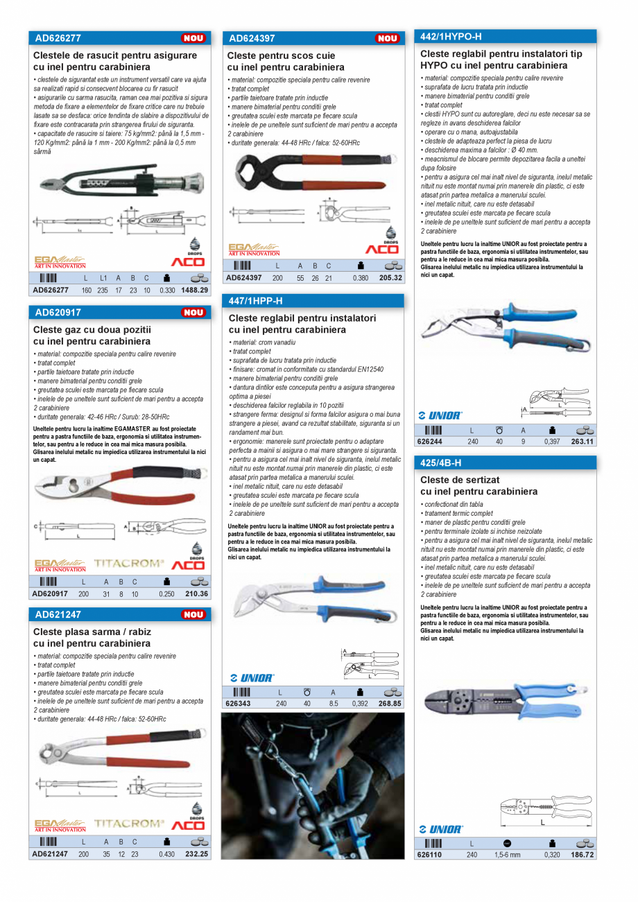 Pagina 17 - CATALOG INDUSTRIAL UNIOR-TEPID 2025-2026 - SCULE PENTRU LUCRU LA INALTIME web  Catalog, ...
