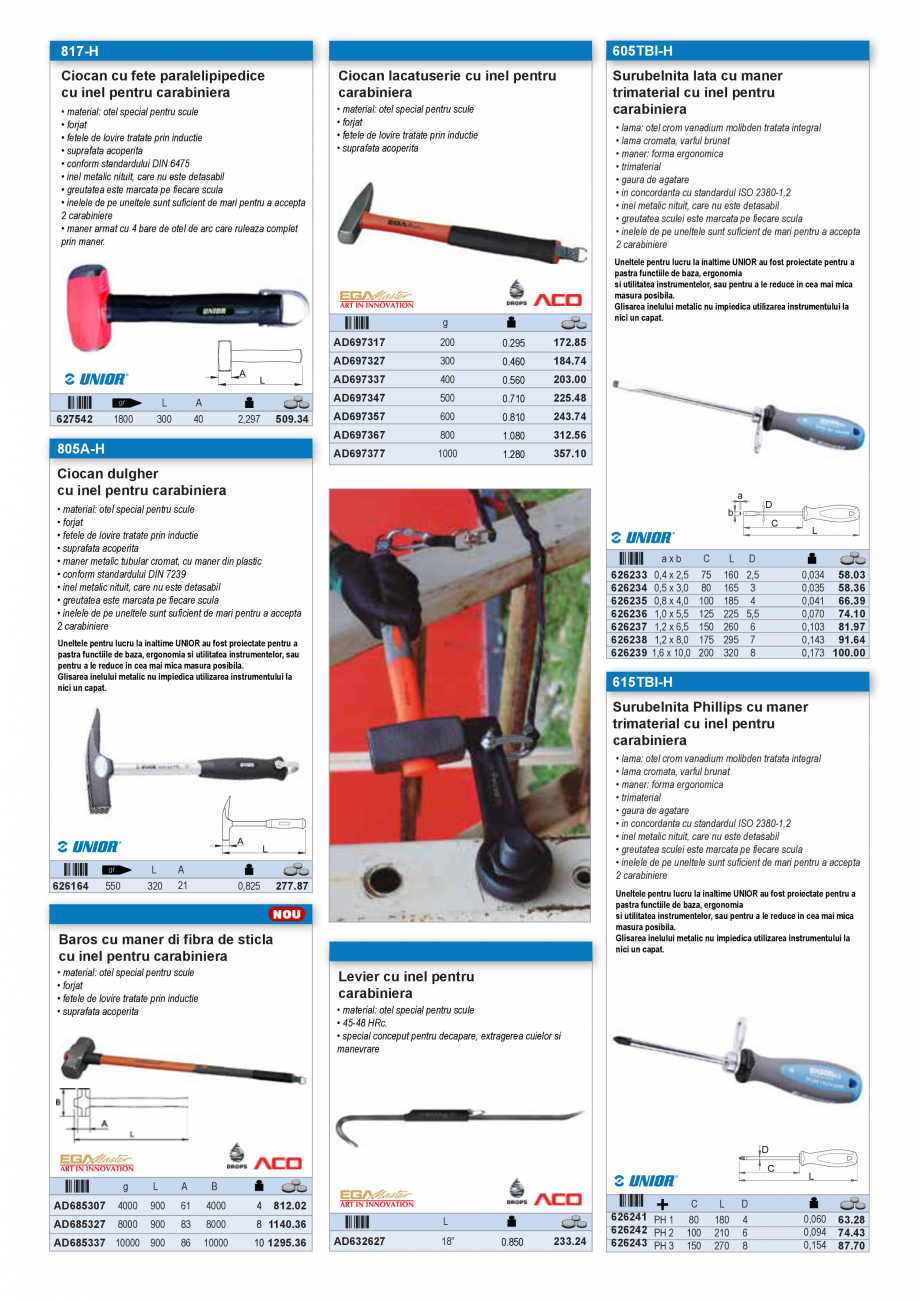 Pagina 19-CATALOG INDUSTRIAL UNIOR-TEPID 2025-2026 - SCULE PENTRU LUCRU LA INALTIME web  Catalog, brosura...