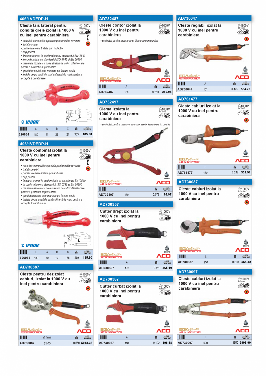 Pagina 24 - CATALOG INDUSTRIAL UNIOR-TEPID 2025-2026 - SCULE PENTRU LUCRU LA INALTIME web  Catalog, ...