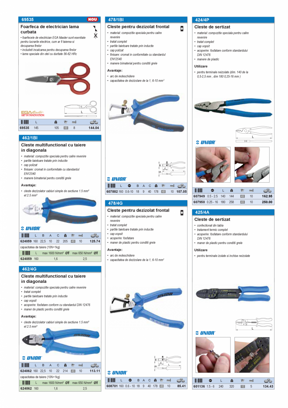Pagina 8 - CATALOG INDUSTRIAL UNIOR-TEPID 2025-2026 - SCULE PENTRU ELECTRONISTI WEB  Catalog,...