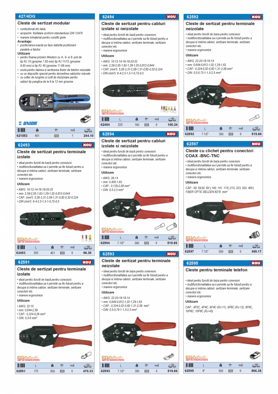 Pagina 10 - CATALOG INDUSTRIAL UNIOR-TEPID 2025-2026 - SCULE PENTRU ELECTRONISTI WEB  Catalog,...
