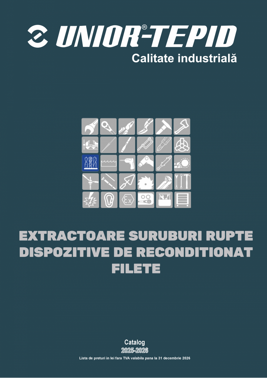 Pagina 1 - EXTRACTOARE SURUBURI RUPTE  Catalog, brosura Romana EXTRACTOARE SURUBURI RUPTE...