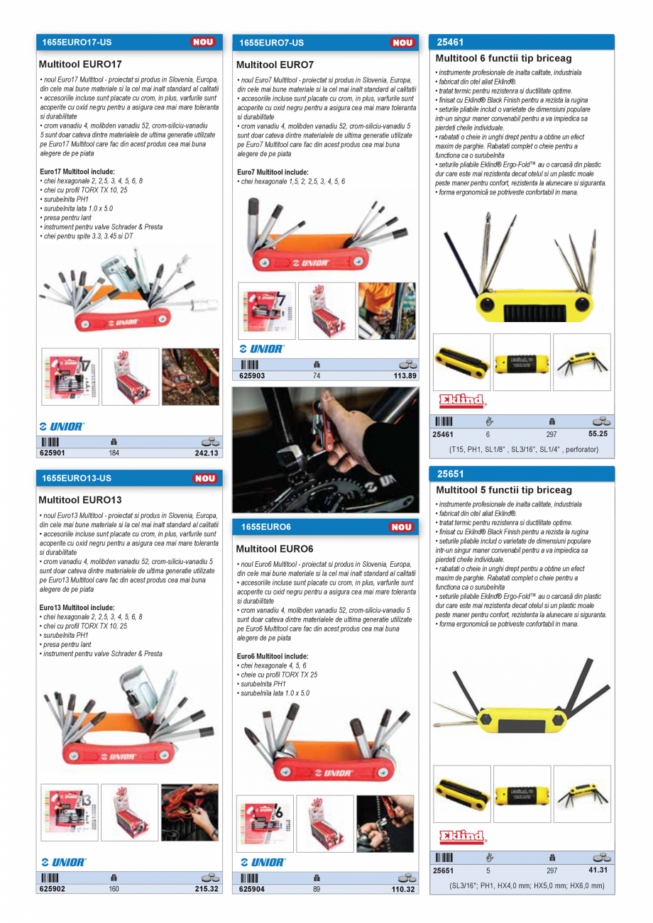 Pagina 3-CATALOG INDUSTRIAL UNIOR-TEPID 2025-2026 - SCULE SERVISARE BICICLETE web  Catalog, brosura Romana ii...