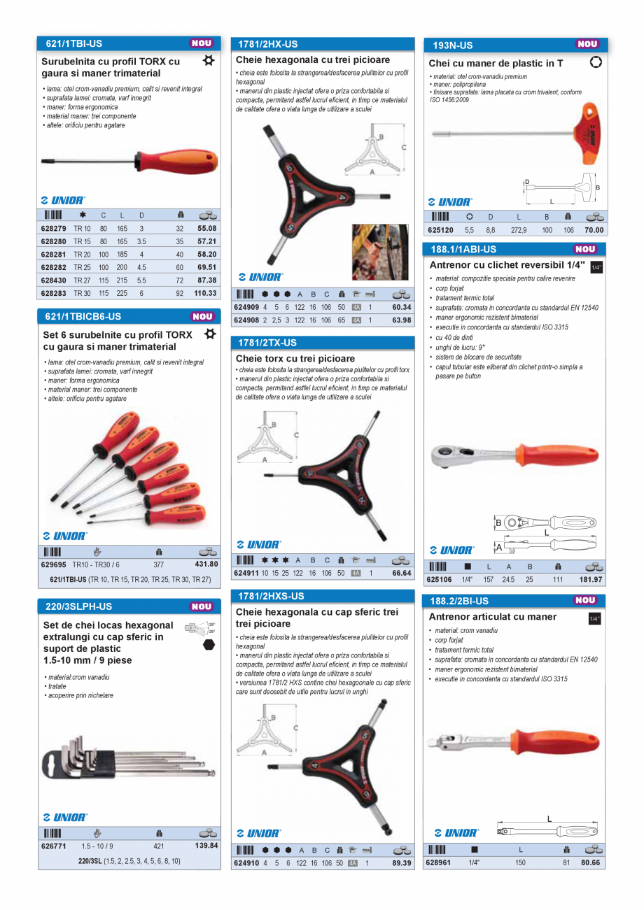 Pagina 5-CATALOG INDUSTRIAL UNIOR-TEPID 2025-2026 - SCULE SERVISARE BICICLETE web  Catalog, brosura Romana...