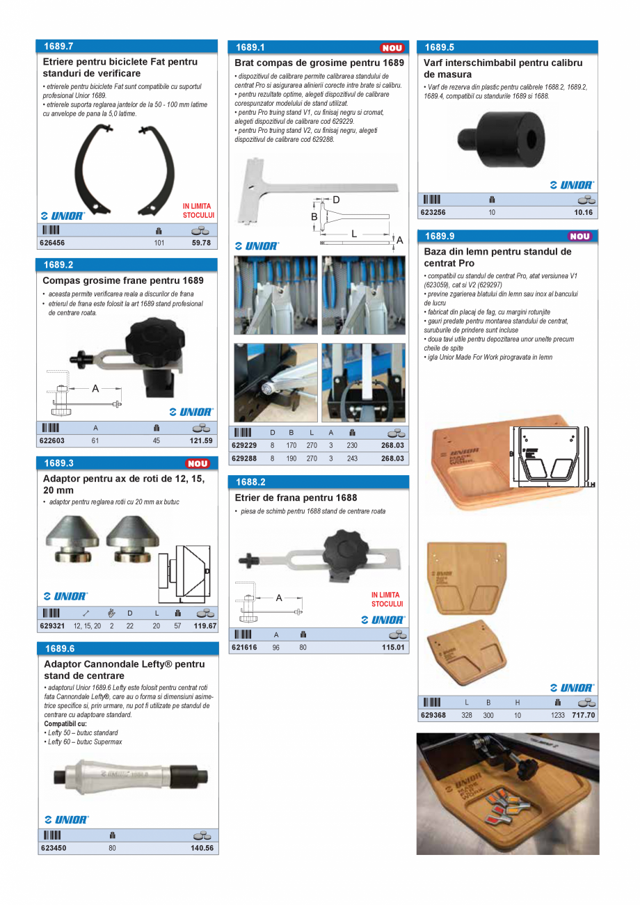 Pagina 35-CATALOG INDUSTRIAL UNIOR-TEPID 2025-2026 - SCULE SERVISARE BICICLETE web  Catalog, brosura Romana 13...
