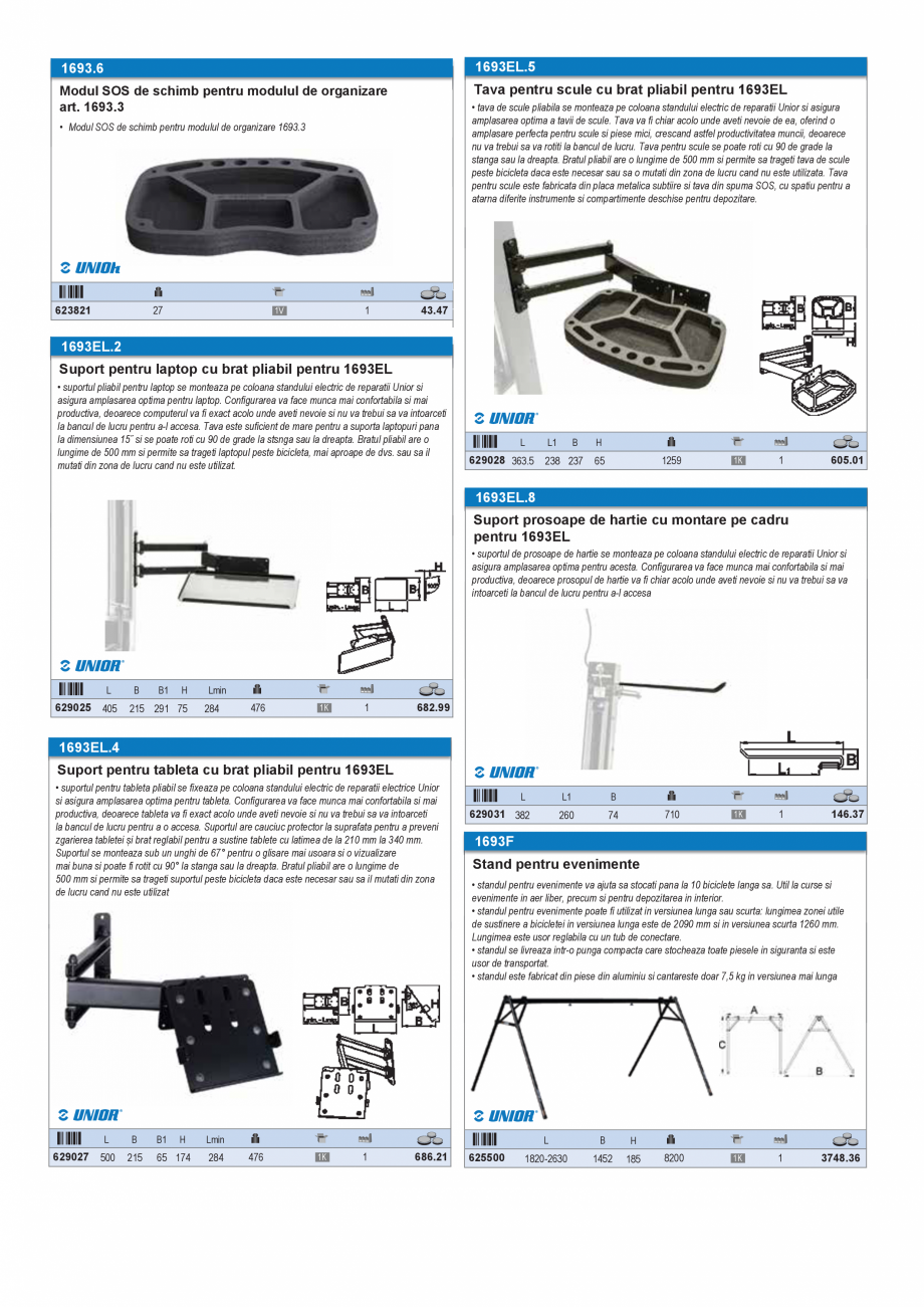 Pagina 43-CATALOG INDUSTRIAL UNIOR-TEPID 2025-2026 - SCULE SERVISARE BICICLETE web  Catalog, brosura Romana 30...
