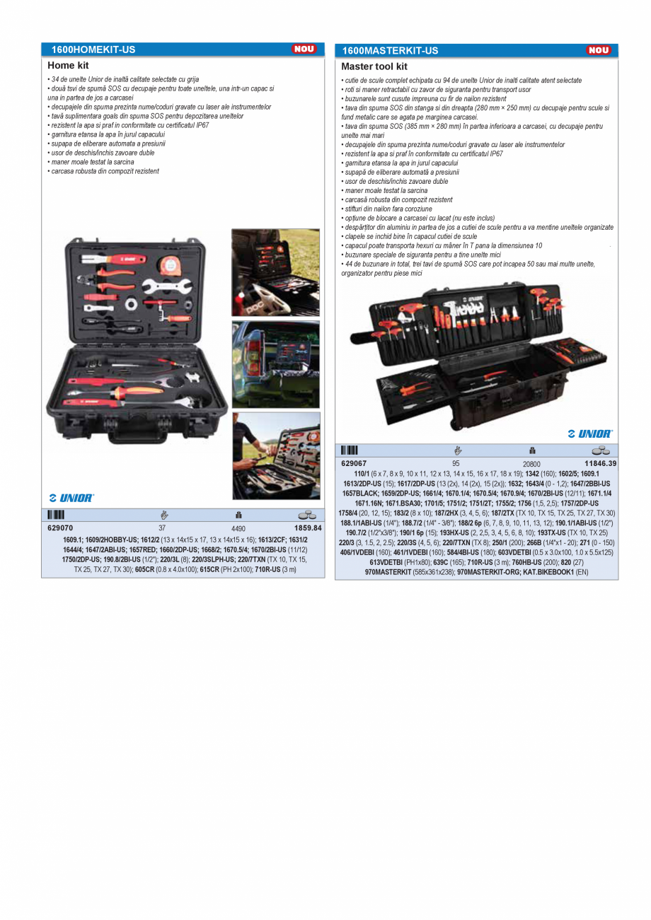 Pagina 46-CATALOG INDUSTRIAL UNIOR-TEPID 2025-2026 - SCULE SERVISARE BICICLETE web  Catalog, brosura Romana 

...