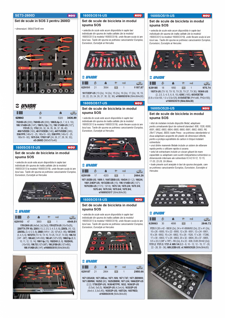 Pagina 50-CATALOG INDUSTRIAL UNIOR-TEPID 2025-2026 - SCULE SERVISARE BICICLETE web  Catalog, brosura Romana...