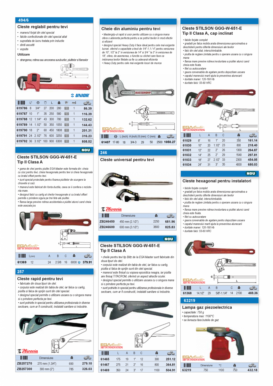 Pagina 9 - CATALOG INDUSTRIAL UNIOR-TEPID 2025-2026 - SCULE PENTRU INSTALATORI web  Catalog, brosura...