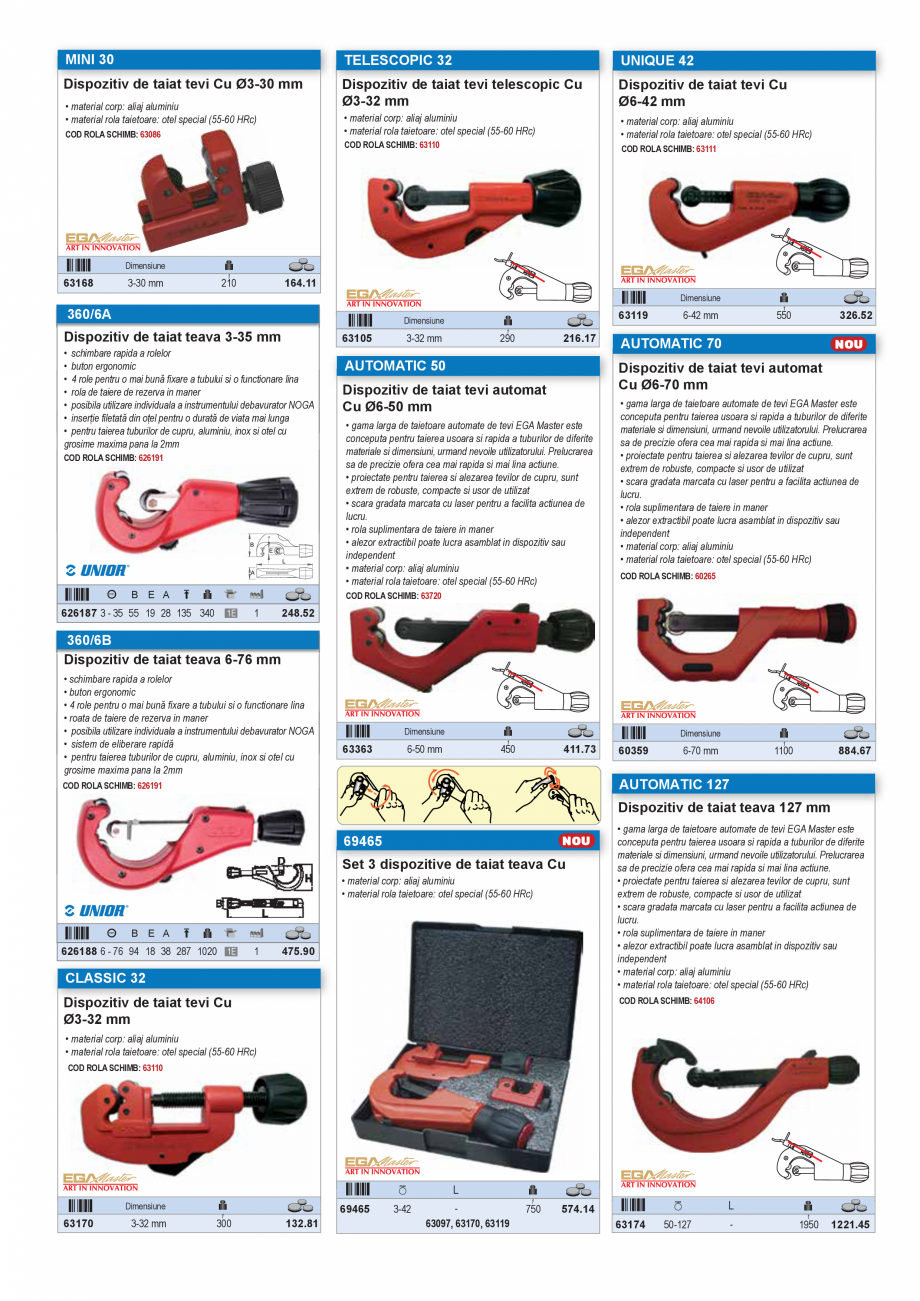 Pagina 14-CATALOG INDUSTRIAL UNIOR-TEPID 2025-2026 - SCULE PENTRU INSTALATORI web  Catalog, brosura Romana ...
