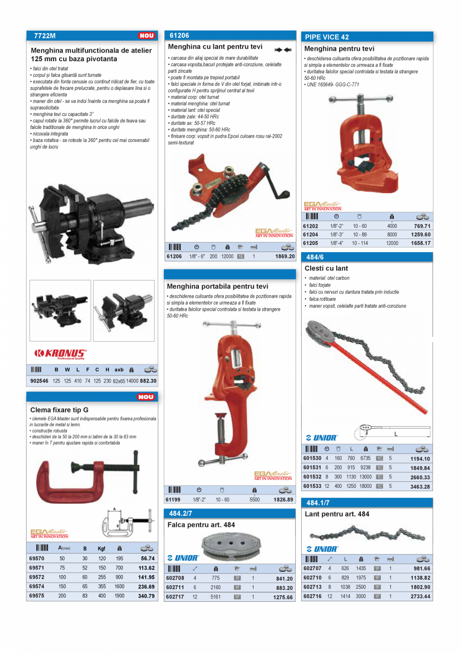 Pagina 22 - CATALOG INDUSTRIAL UNIOR-TEPID 2025-2026 - SCULE PENTRU INSTALATORI web  Catalog,...