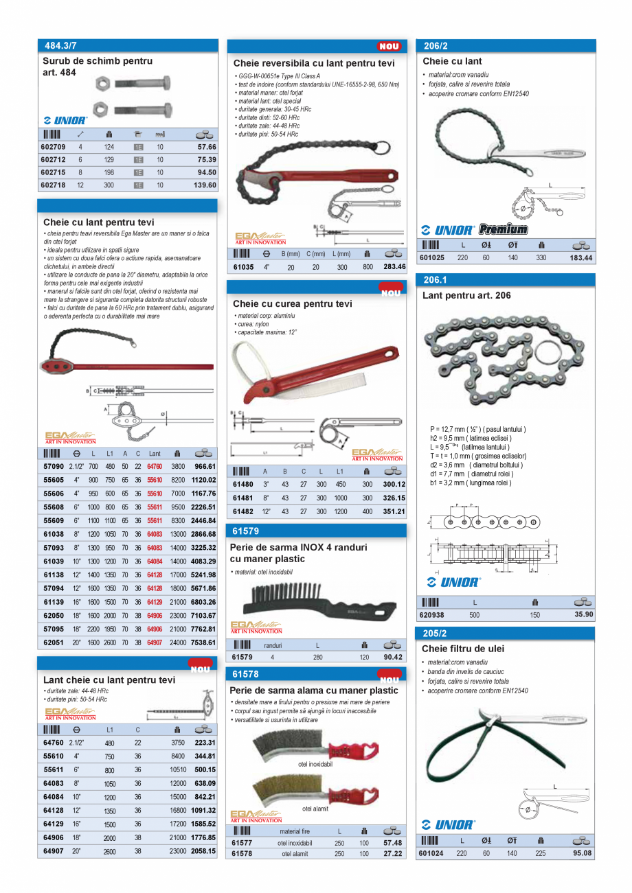 Pagina 23 - CATALOG INDUSTRIAL UNIOR-TEPID 2025-2026 - SCULE PENTRU INSTALATORI web  Catalog,...