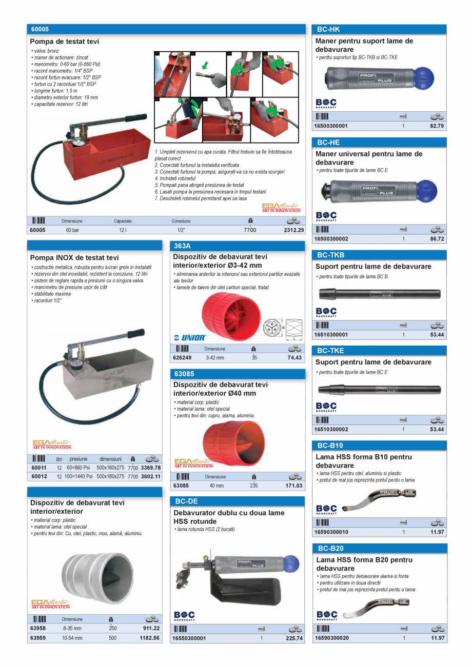 Pagina 28-CATALOG INDUSTRIAL UNIOR-TEPID 2025-2026 - SCULE PENTRU INSTALATORI web  Catalog, brosura Romana...