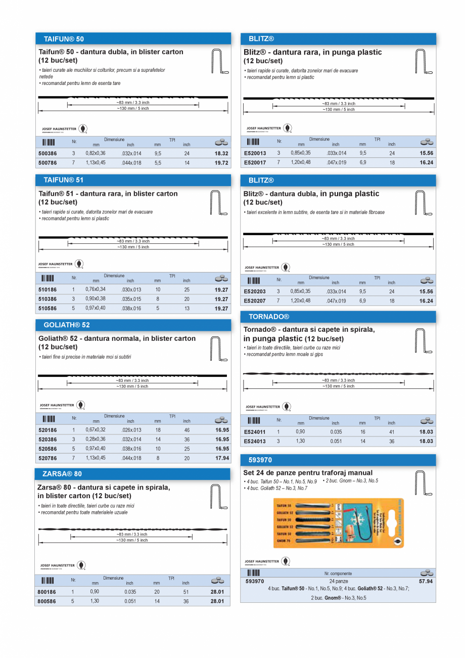 Pagina 10-SCULE MANUALE SI ELECTRICE  Catalog, brosura Romana . Linia de productie include, in principal:...