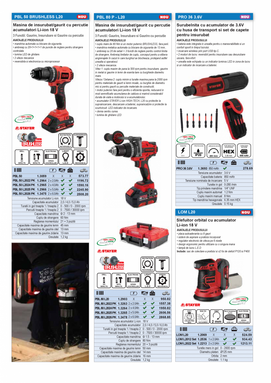 Pagina 29 - SCULE MANUALE SI ELECTRICE  Catalog, brosura Romana ilitatii este

comparabila cu...