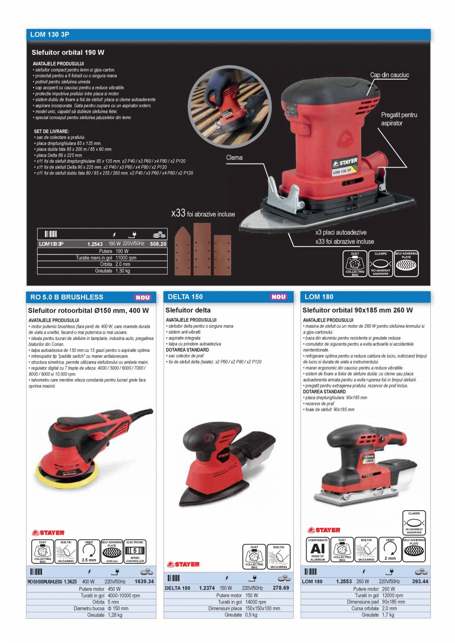 Pagina 37 - SCULE MANUALE SI ELECTRICE  Catalog, brosura Romana unda 200 mm fara maner
•...