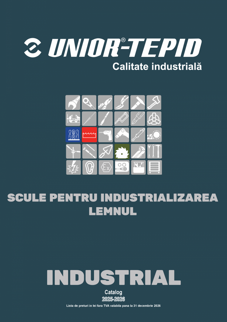 Pagina 1 - CATALOG INDUSTRIAL UNIOR-TEPID 2025-2026 - SCULE PENTRU INDUSTRIALIZAREA LEMNULUI web ...