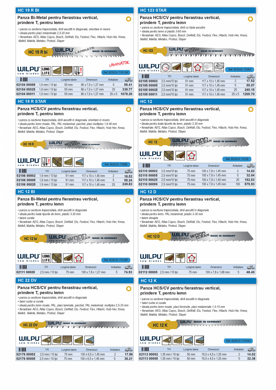 Pagina 40-CATALOG INDUSTRIAL UNIOR-TEPID 2025-2026 - SCULE PENTRU INDUSTRIALIZAREA LEMNULUI web  Catalog,...