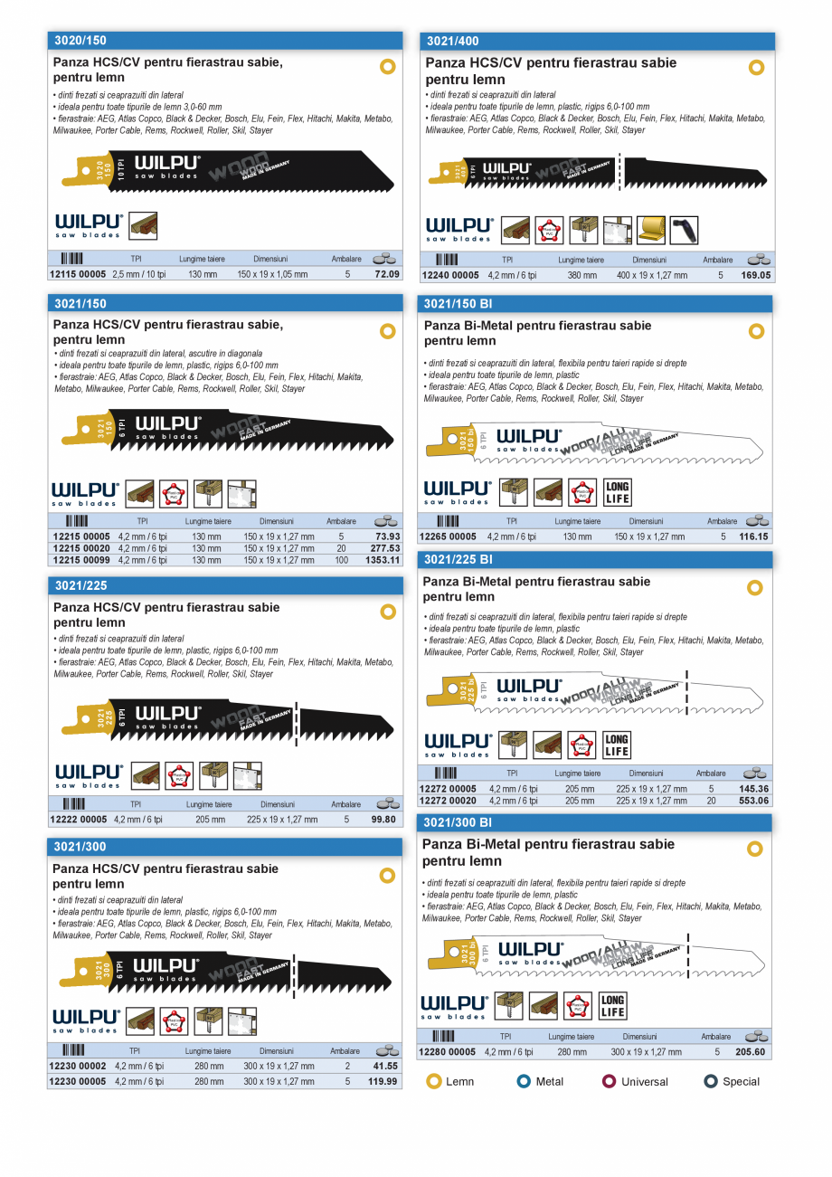 Pagina 45 - CATALOG INDUSTRIAL UNIOR-TEPID 2025-2026 - SCULE PENTRU INDUSTRIALIZAREA LEMNULUI web ...