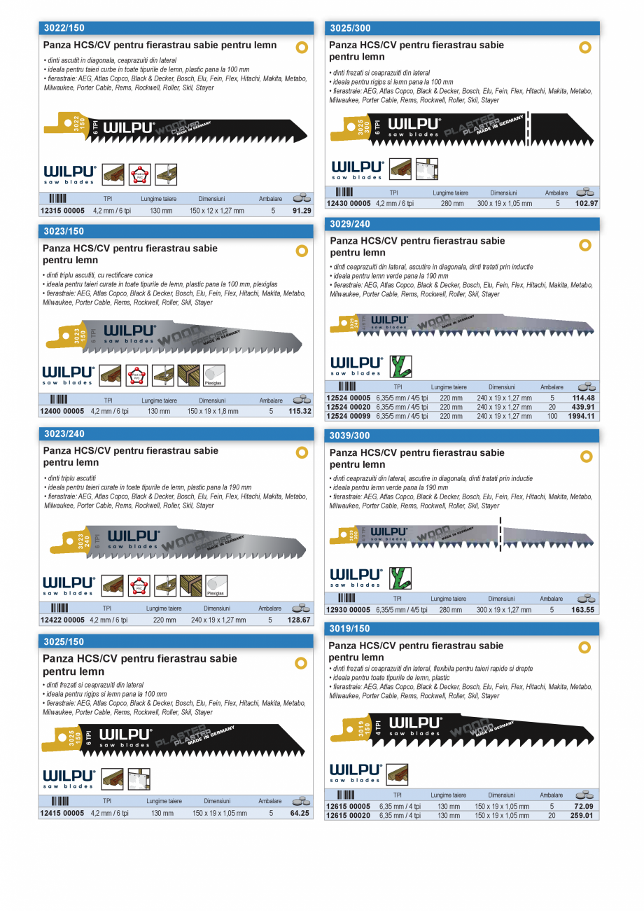Pagina 46 - CATALOG INDUSTRIAL UNIOR-TEPID 2025-2026 - SCULE PENTRU INDUSTRIALIZAREA LEMNULUI web ...