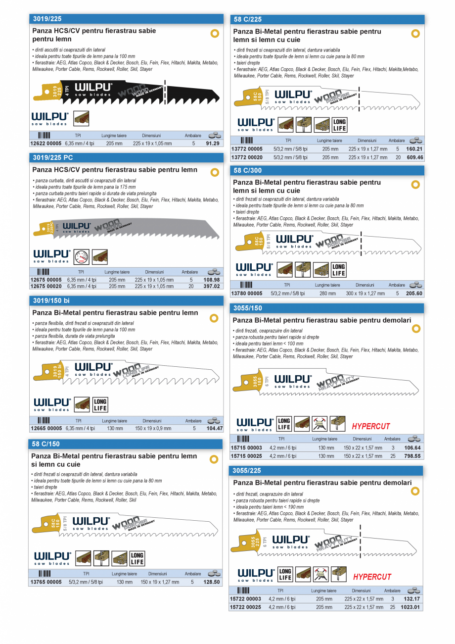Pagina 47-CATALOG INDUSTRIAL UNIOR-TEPID 2025-2026 - SCULE PENTRU INDUSTRIALIZAREA LEMNULUI web  Catalog,...