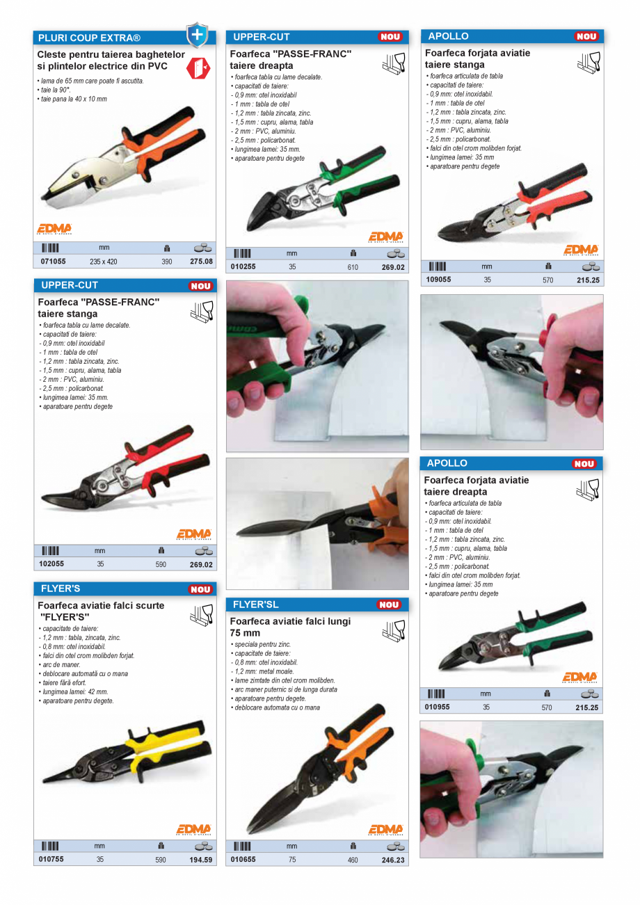 Pagina 16-SCULE PENTRU GIPS-CARTON  Catalog, brosura Romana 
90 cm
• sloturi de 76 mm pentru a se potrivi cu...