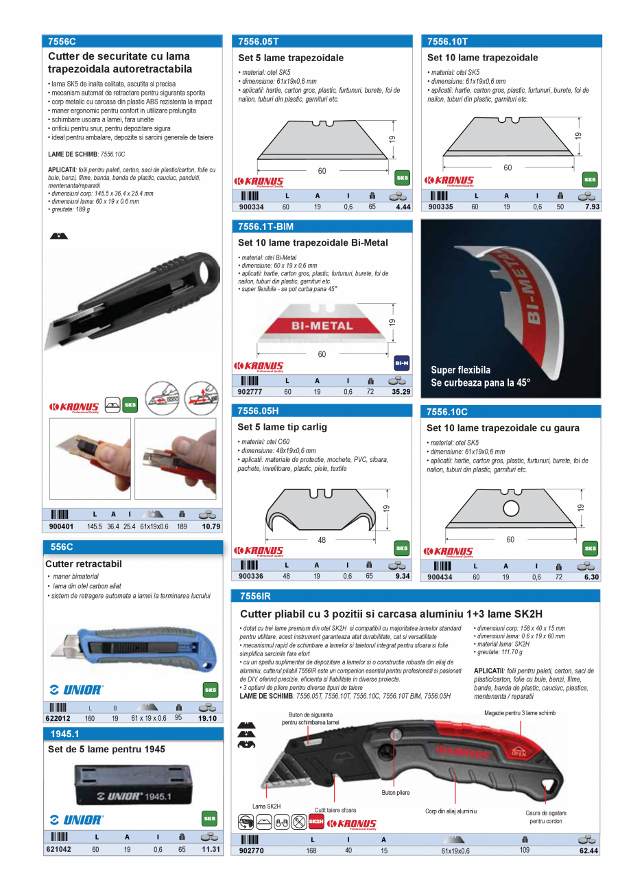Pagina 18 - SCULE PENTRU GIPS-CARTON  Catalog, brosura Romana 5

1+1

mm
930

497.38

061855

0,8 + ...
