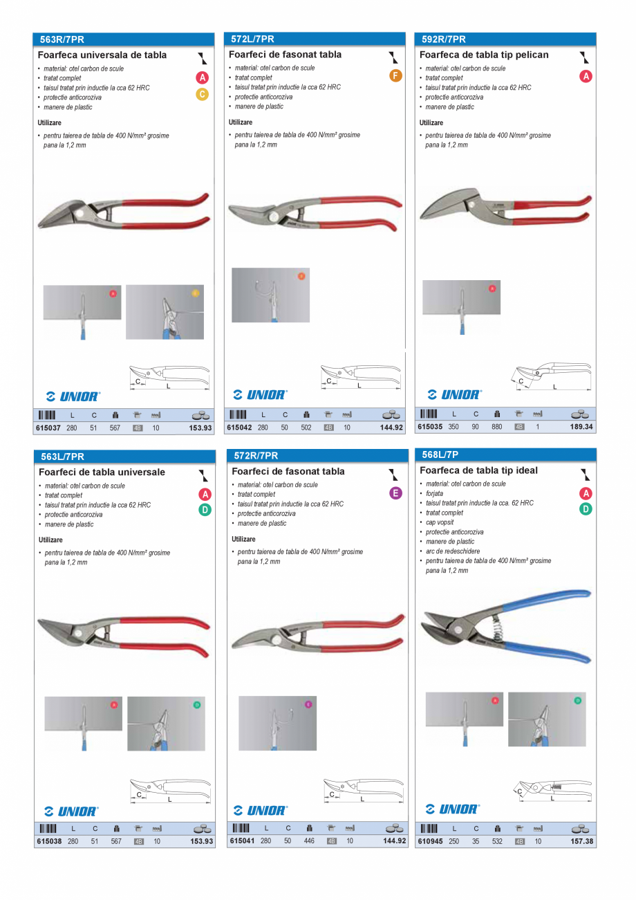 Pagina 33 - SCULE PENTRU GIPS-CARTON  Catalog, brosura Romana  pana la 40 x 10 mm

APOLLO
Foarfeca...