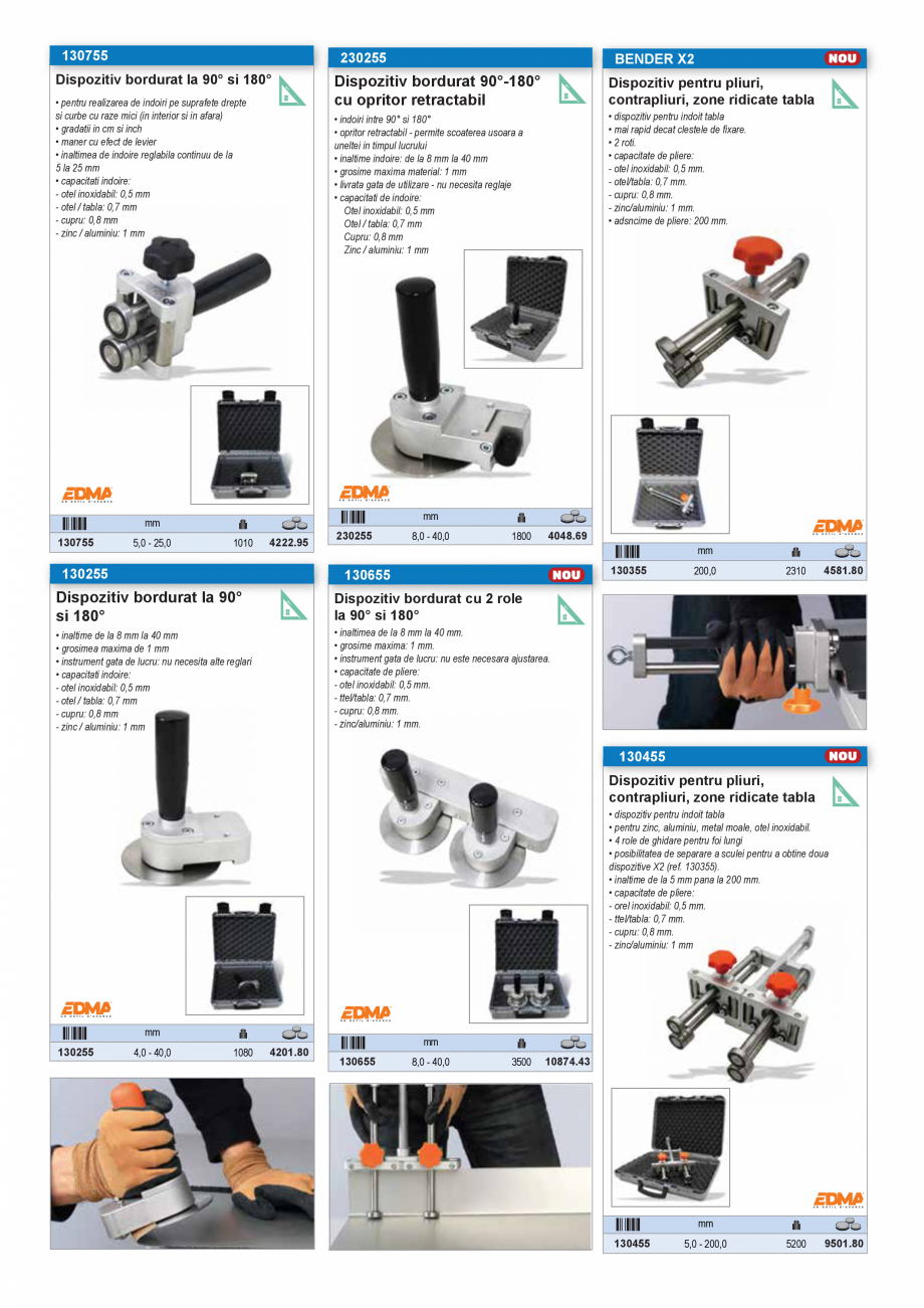 Pagina 48 - SCULE PENTRU GIPS-CARTON  Catalog, brosura Romana erfect majoritatii
cutterelor standard...