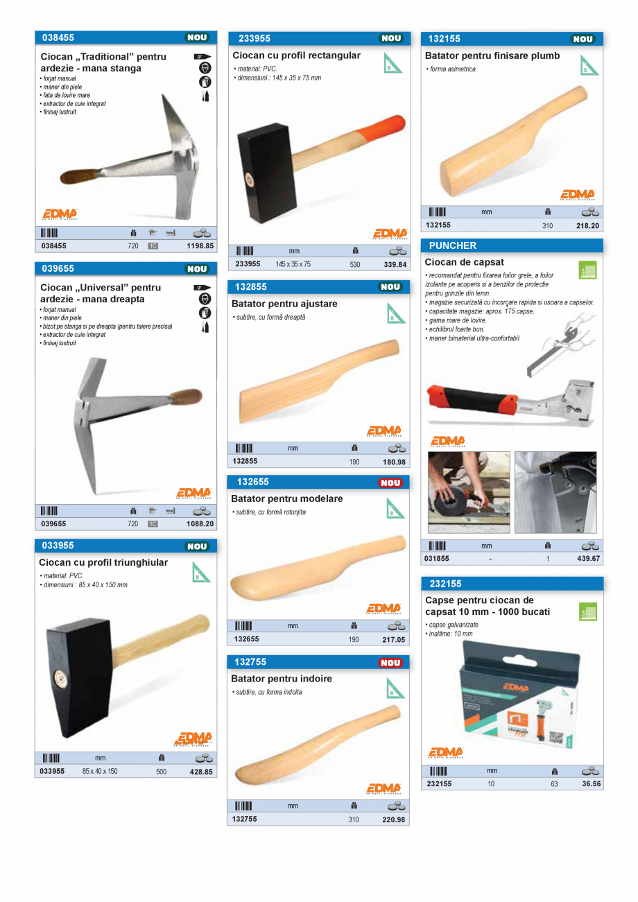 Pagina 54-SCULE PENTRU GIPS-CARTON  Catalog, brosura Romana  mm
89 mm
92 mm
95 mm
98 mm
102 mm
105 mm
108 mm...