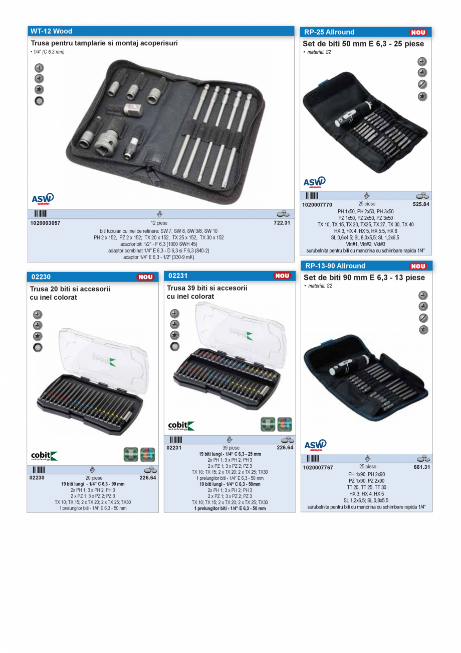 Pagina 56-SCULE PENTRU GIPS-CARTON  Catalog, brosura Romana 
30/35
30/37
30/38
30/40
30/41
30/43
30/44
30/46...