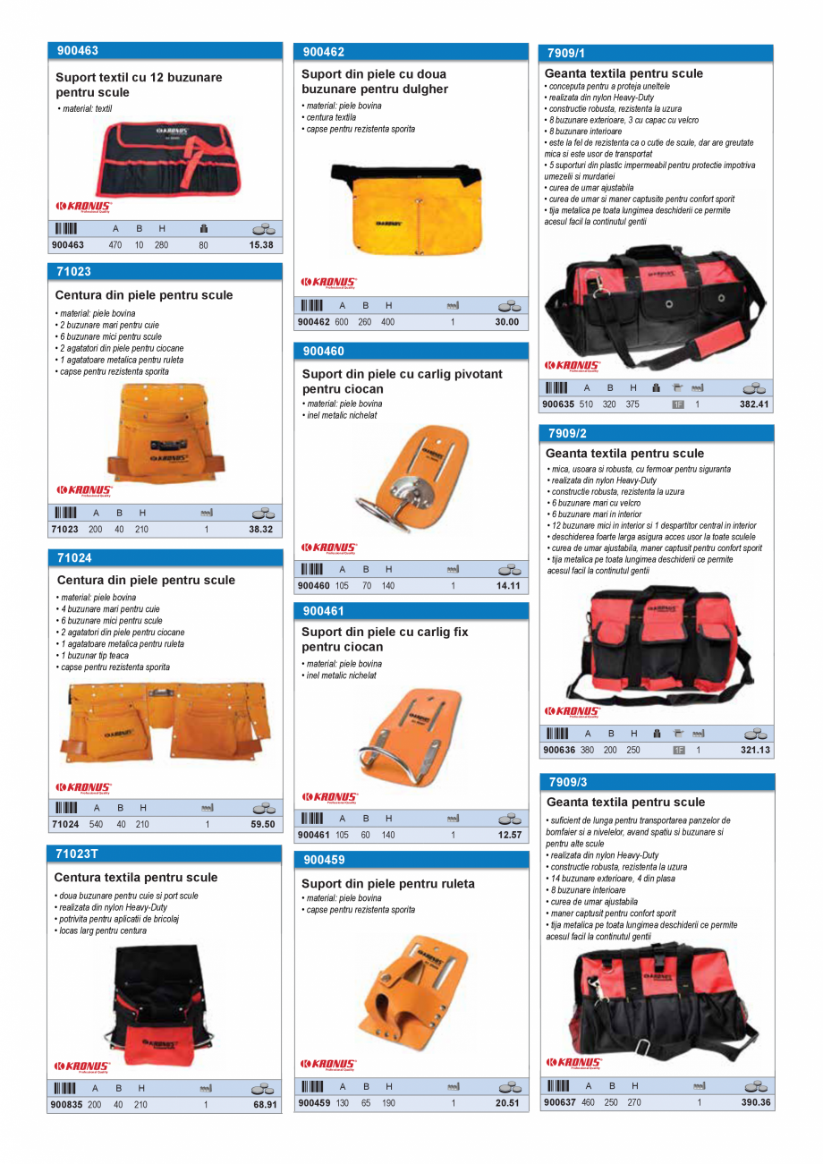 Pagina 59-SCULE PENTRU GIPS-CARTON  Catalog, brosura Romana lateral. Format 100x19x1,05 mm - 4,2 mm / 6 dinti
...