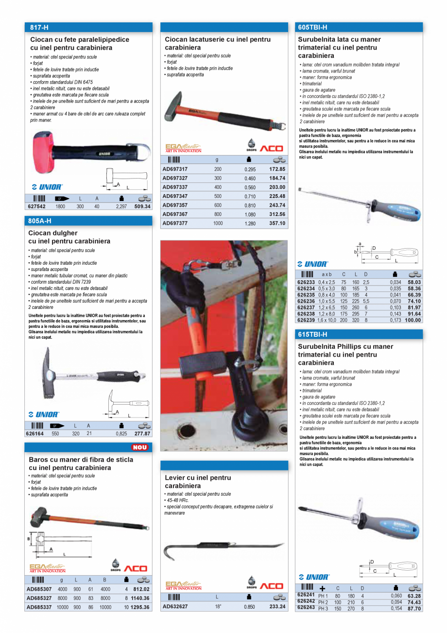Pagina 60-SCULE PENTRU GIPS-CARTON  Catalog, brosura Romana  dinti frezati si ceaprazuiti din lateral,...
