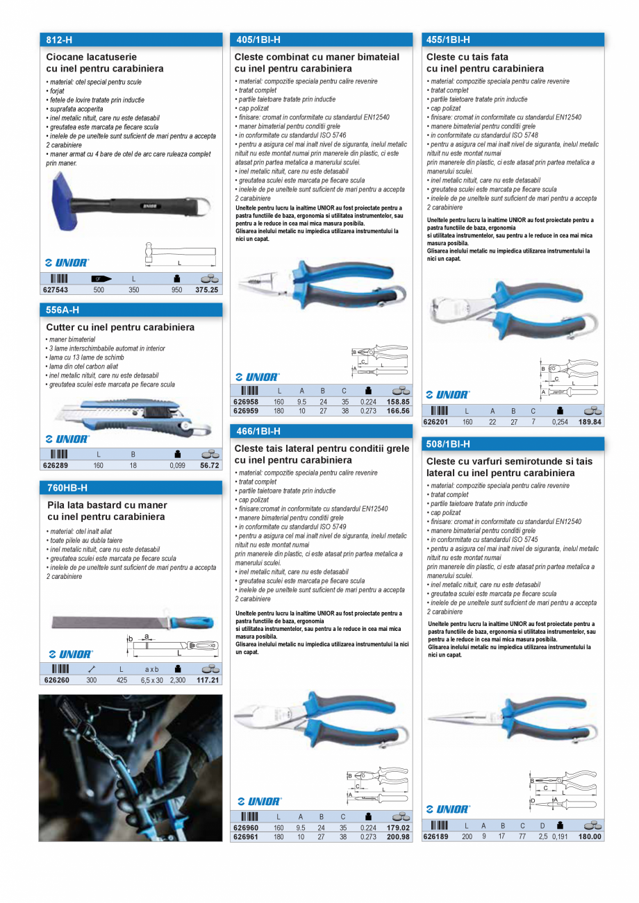 Pagina 61-SCULE PENTRU GIPS-CARTON  Catalog, brosura Romana  este limitat.
• magazie depozitare pentru 6...
