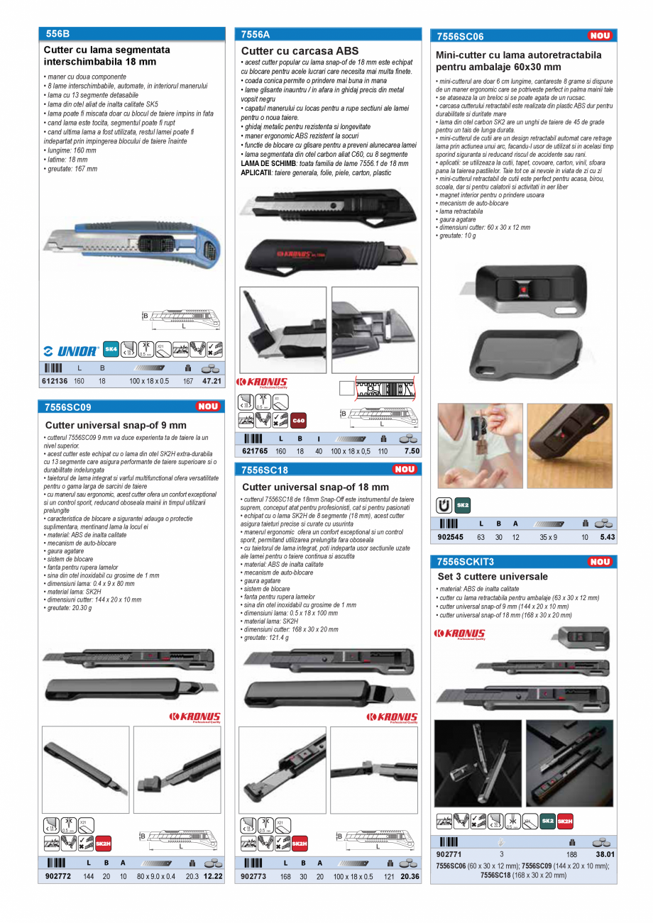 Pagina 9-SCULE PENTRU MONTAT PODELE  Catalog, brosura Romana u deterioreaza si protejeaza eficient
podelele...